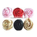Stain Rolled Rosette Rose Flower HYA082709 thumbnail-1