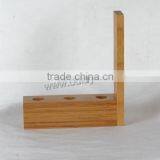 High Pressured and Spliced Nature Bamboo Wine Bottle Holders thumbnail-4