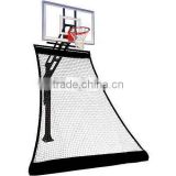 basketball rolling back net