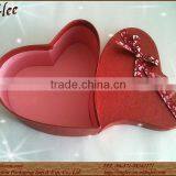 Fancy Red Heart Shaped Paper Chocolate Box With Compartments thumbnail-1