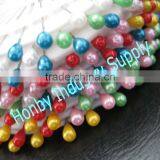 55mm Pearl Colors of Waterdrop Head Decorative Sewing Pins thumbnail-1