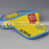 Sun Visor Hat With Embroidery Custom Logo Sun Cpas thumbnail-3