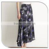 Floral Print Women Long Maxi Skirt thumbnail-5