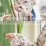 2017 Summer Print Tunic Tops Long Sleeve Womens Shirts thumbnail-4