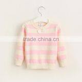 3 Colors Avaliable Baby Girls Striped Sweater Pullover for Spring and Fall New thumbnail-2