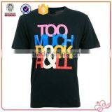 Hot Sale Promotion Cotton Fabric Custom T Shirt Printing Colorful Letter Men T Shirt thumbnail-1
