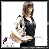 CX-H-48A High Quality Hot Sale Fashion Bags Elegant Genuine Fox Fur Ladies Handbags thumbnail-3