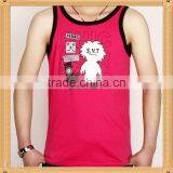 Printed Cotton Singlet Men thumbnail-1