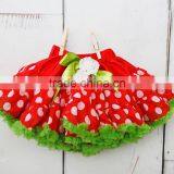 2014 Wholesale Boutique Clothing China Skirt Baby Girls Pettiskirt for Christmas thumbnail-1