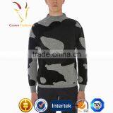 Men Intarsia Sweater Knitting Patterns Pullover Sweater thumbnail-1