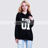 Lover's Long Sleeve Hoodies With Hood thumbnail-5