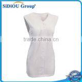 Create Teamwork Jersey 1846B On Deck Faux Full Button Sleeveless Womens thumbnail-1