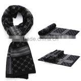 1 pc Hot Sale Kintted Cheap Price Spandex European Style Warm Winter Floral Men Scarf thumbnail-5