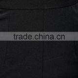 New Style Women Sleeveless Folded Mock Neck Black Jumpsuit 2015 thumbnail-6