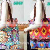 Cotton Canvas Screen Printed Tote Bag. thumbnail-2