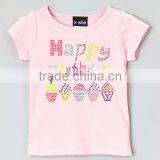 New Pink Girl T Shirts With Letters Cute Fancy Girls Tee Fancy Kids Clothes GT90423-20 thumbnail-1