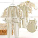 2017 Summer Newborn Organic Baby Clothes Cotton Soft Gift Set Wholesale thumbnail-1