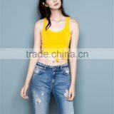 2016 Latest Design Wholeale Stringer Tank Top Ladies Gym Tank Top High Quality With Cheap Price thumbnail-2