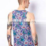 All Over Floral Print Chest Pocket Vests thumbnail-2