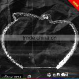 Wholesale Good k9 Crystal Apple Iceberg Awards, Crystal Iceberg Trophy for Souvenir Gift JKC-0135