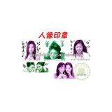 Stationery 2D Portrait Stamp/goodluck 2D Portrait Stamp thumbnail-1