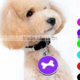 Personalized Engraved Designers Round Bone Pet ID Tag Dog Tag Cat Tag thumbnail-1