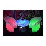 Multi Color Luminous Led Lounge Furniture And Nightclub Tables PE Material thumbnail-1