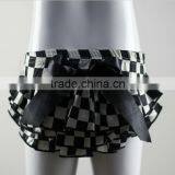 Wholesale Baby Boys Girls Satin Ruffle PP Shorts Pants Baby Kids Leopard Bowknot Bloomers Skirt Dress 26 Colors thumbnail-5