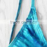 High Quality Custom Made One Piece Swimsuit Ladder Side Low Rise Bikini thumbnail-2
