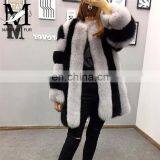 Hot Selling Women Genuine Fox Fur Coat Warm Beautiful Fashion Winter Cape Coat thumbnail-2