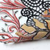 Chinese Style Embroidered Tulle Lace Fabric for Dress thumbnail-3