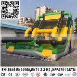 Amusement Park Giant inflatable digger Slide Engineer Truck Excavator Slide for sale