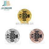 jiabo professional custom gold silver two tone metal military challenge antique souvenir coin bitcoin