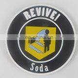 Home Decoration Customed Printed Small Cheap Sale Magnet Soft PVC Coaster thumbnail-2