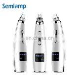 Portable Face Vacuum Suction Nose Blackhead Remover Electric Acne Comedone Extractor Kit With LED Display for Women & Men thumbnail-2