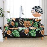 Water Repellent Printed Sofa Cover Stretch Couch Cover Sofa Slipcovers for Couche and Loveseat Ivory thumbnail-3