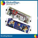 Plastic Scrolling Style Hanging Scroll Banner