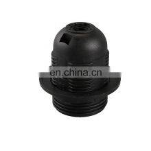 Good Quality E27 Lamp Socket CE Black Bakelite Lampholder thumbnail-1