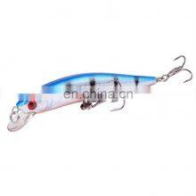 10cm 8.4g 10 Colors 3D Bionic Eyes Saltwater Fish Baits With Treble Hooks Quivering Minnow Bait Fishing thumbnail-5