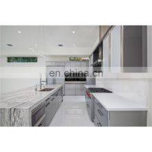 PA White Custom High Gloss Designs Kitchen Cupboard thumbnail-3