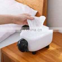 Cute Design Sheep Shape Tissue Box for Bedroom, Living Room thumbnail-4