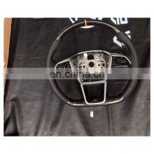 Carbon Fiber Steering Wheel for Audi A1 S1 A3 S3 A4 S4 A5 S5 A6 S6 A7 S7 A8 S8 Car Modification Steering Wheel thumbnail-4