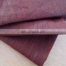 Soft Enzyme Wash Plain Yarn Dyed Stone Washed 100% Linen Fabric for Garment thumbnail-3