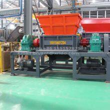 XRD800 double shaft shredder for tire scrap metal waste refrigerator shredder machine