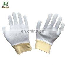 4SAFETY Thin White Inspection Disposable Cotton Gloves Low Price thumbnail-2