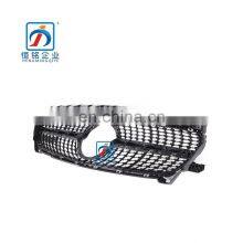 Black Fashion 2015-2019 Diamond Grille Front Diamond Grill for CLA Class W117 thumbnail-4