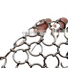 Hot Selling Stainless Steel 304 Ring Metal Mesh For Screens & Room Dividers