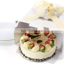 Customized LOGO Kraft Paper Cookie Cup Cake Box With PVC Window Plastic Printed Cupcake Packaging Boxes thumbnail-3