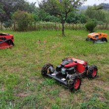 remote slope mower, China radio control lawn mower price, remote control steep slope mower for sale
