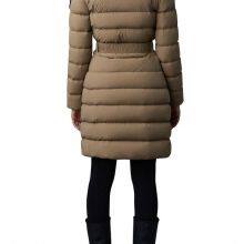 2023 NEW CUSTOM WOMEN BELTED WINTER PARKA OVERCOATS PLUS SIZE WOMEN DOWN PADDED PUFFER JACKETS thumbnail-5